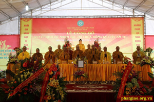 Bac Ninh province: Abbot of Dong Ky pagoda appointed